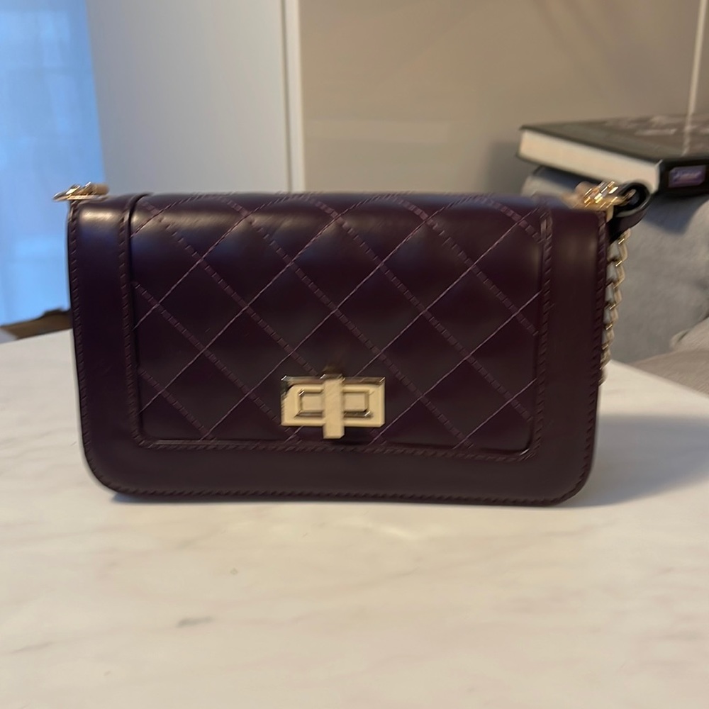 New Aldo sample purple shoulder bag